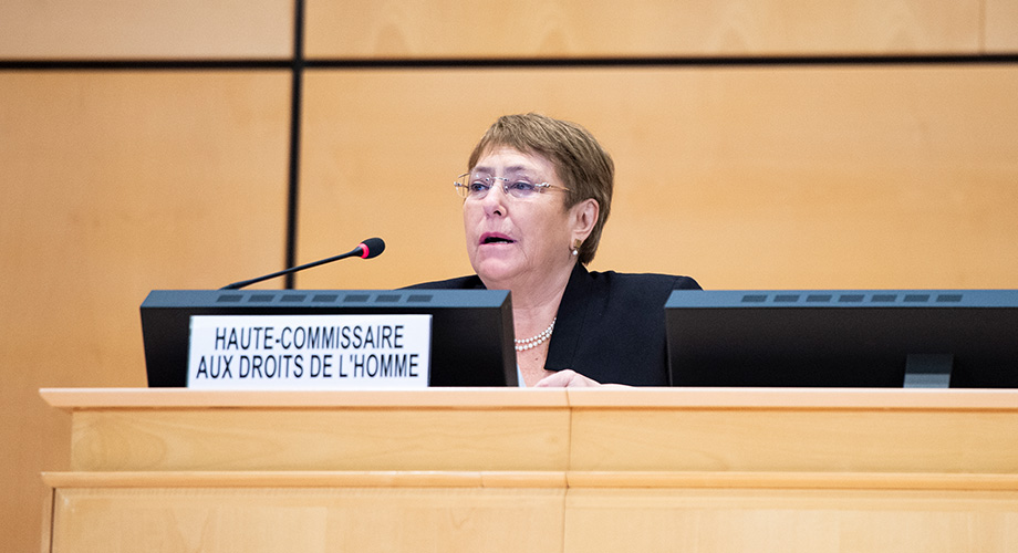 Global Update: Bachelet urges inclusion to combat “sharply escalating misery and fear” © OHCHR