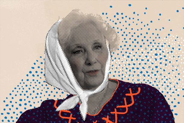 Estala de Carlotto (illustration by Vérane Cottin, photograph by Abuelas de Plaza de Mayo)  