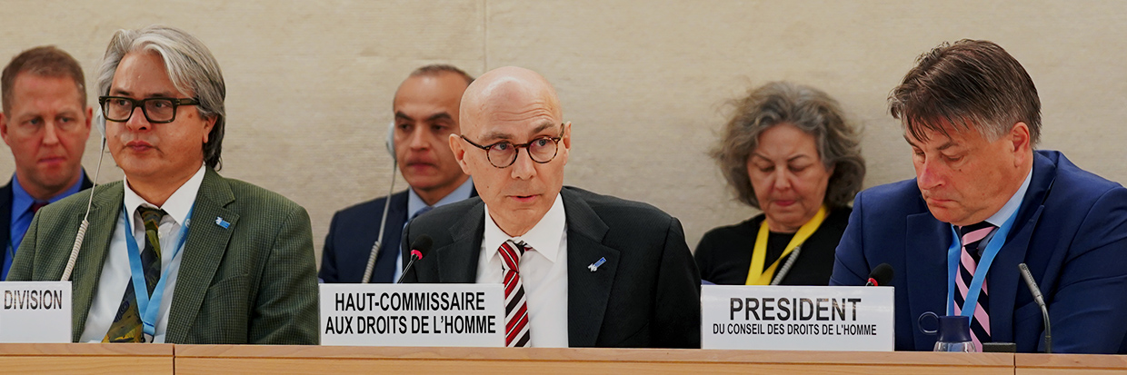 HC Volker Türk 52nd Session of the Human Rights Council Interactive dialogue on Myanmar ©OHCHR Anthony Headley