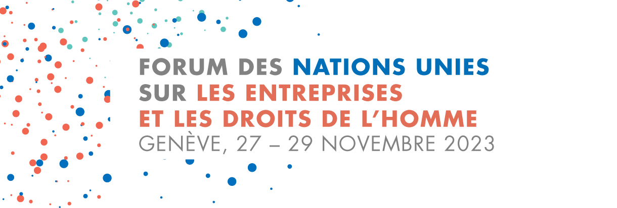 12e Forum des Nations Unies sur les entreprises et les droits de l'homme