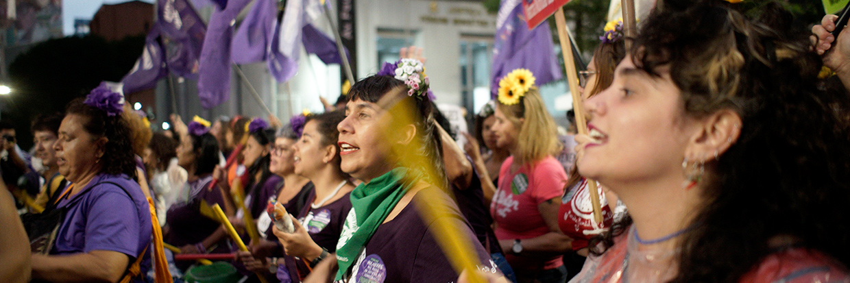 Manifestación en favor del Día Internacional de la Mujer en Sao Paulo, Brasil © Cris Faga via Reuters Connect