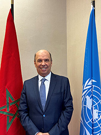 Ambassador Omar Zniber, President of the 18th cycle