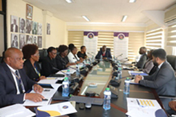 Commissioner Barney Afako and the Secretariat staff in talks with the Director of Public Prosecutions in Kenya – October 2023