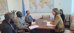 Members of the Commission – Barney Afako and Carlos Castresana Fernández meeting with Ms. Ilze Brands Kehris, Assistant Secretary-General for Human Rights in New York – November 2023