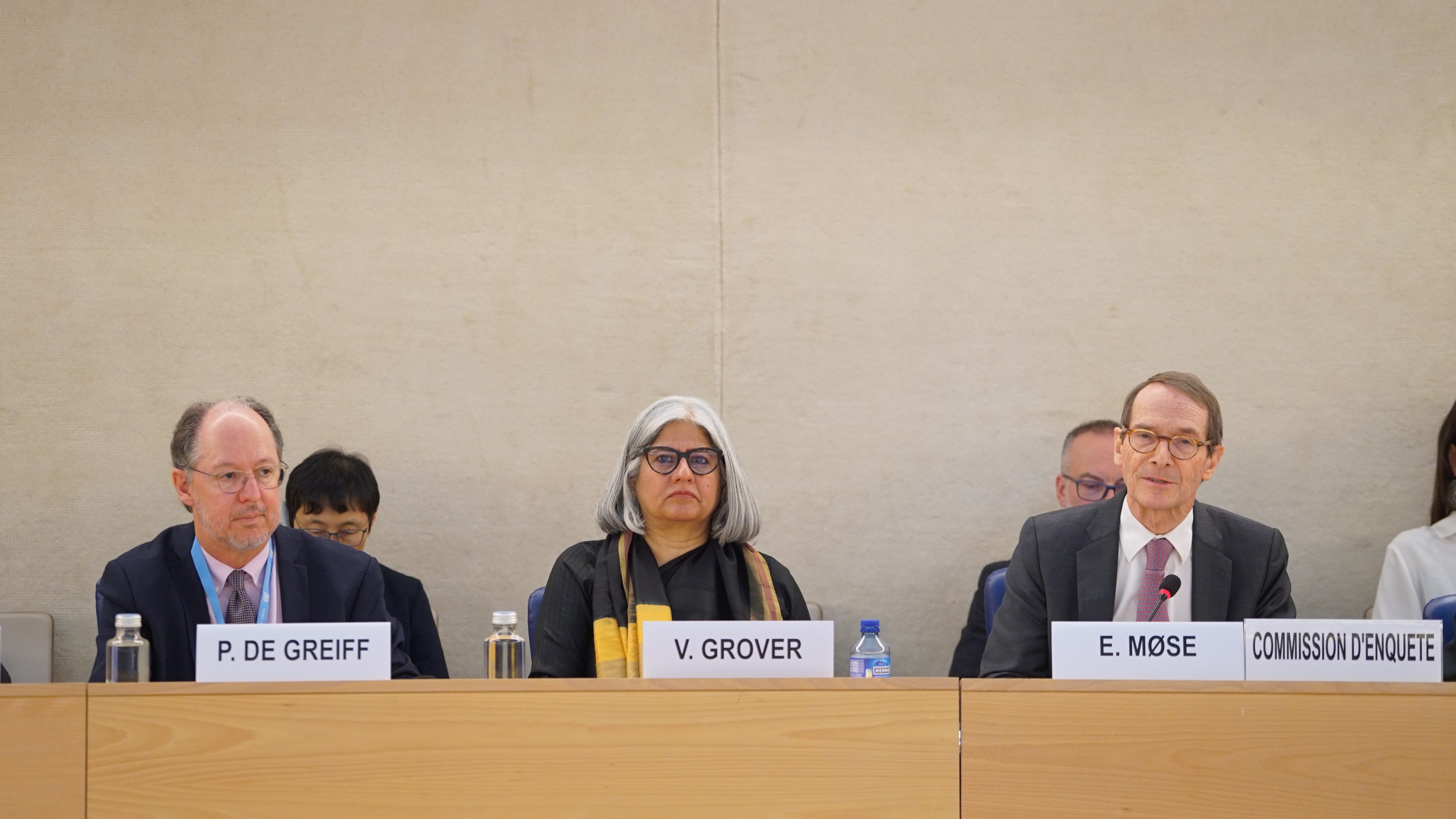 The Commission Reports Latest Findings to the Human Rights Council, 19 March 2024