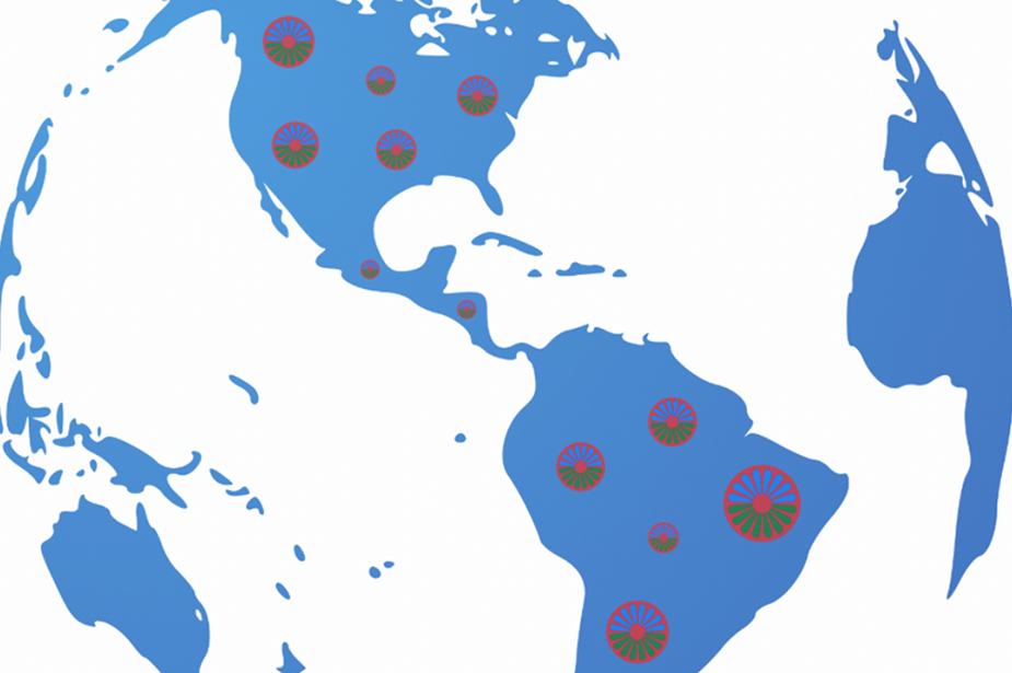 The first iteration of the Romani Memory Map for the Americas features 29 memory points throughout the Americas.