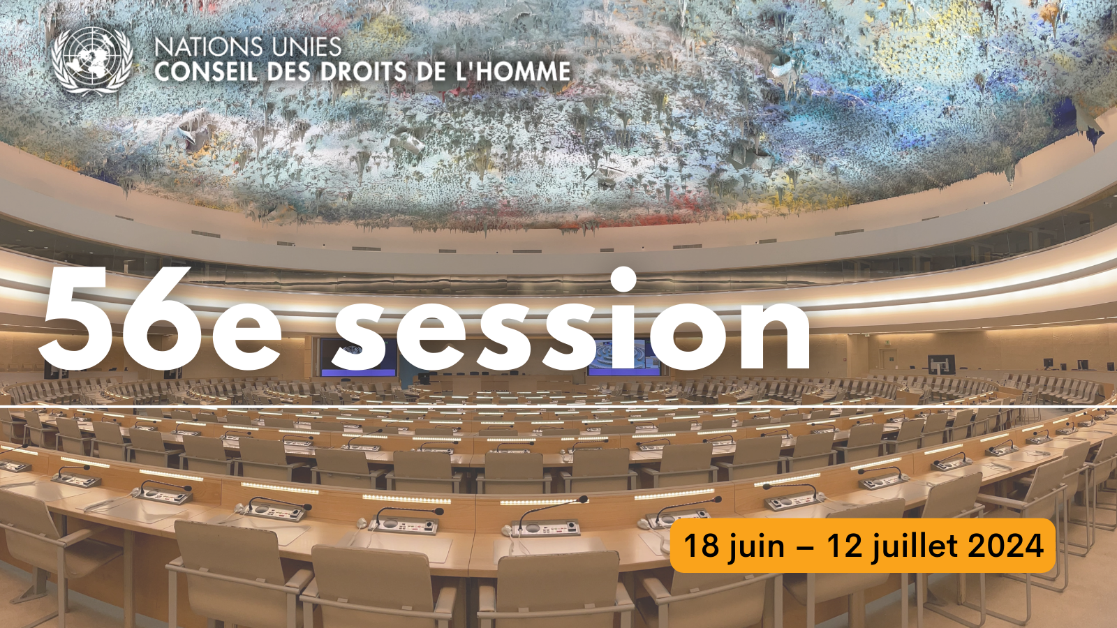 56e session du Conseil des droits de l'homme