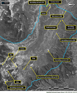 Expansion area adjacent to Political Prison Camp No. 14 (potential residual detention complex of Political Prison Camp No. 18) 