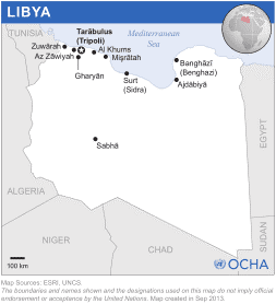 Libya map