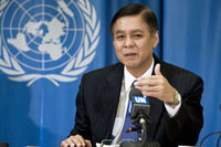 Sihasak Phuangketkeow, President of the Human Rights Council