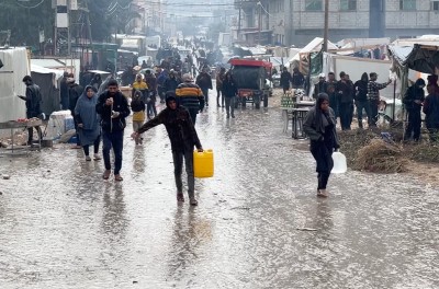 Winter scene in Gaza. © OHCHR