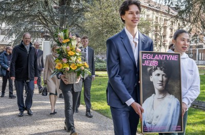 Ceremony for Eglantyne Jebb. © Magali Girardin