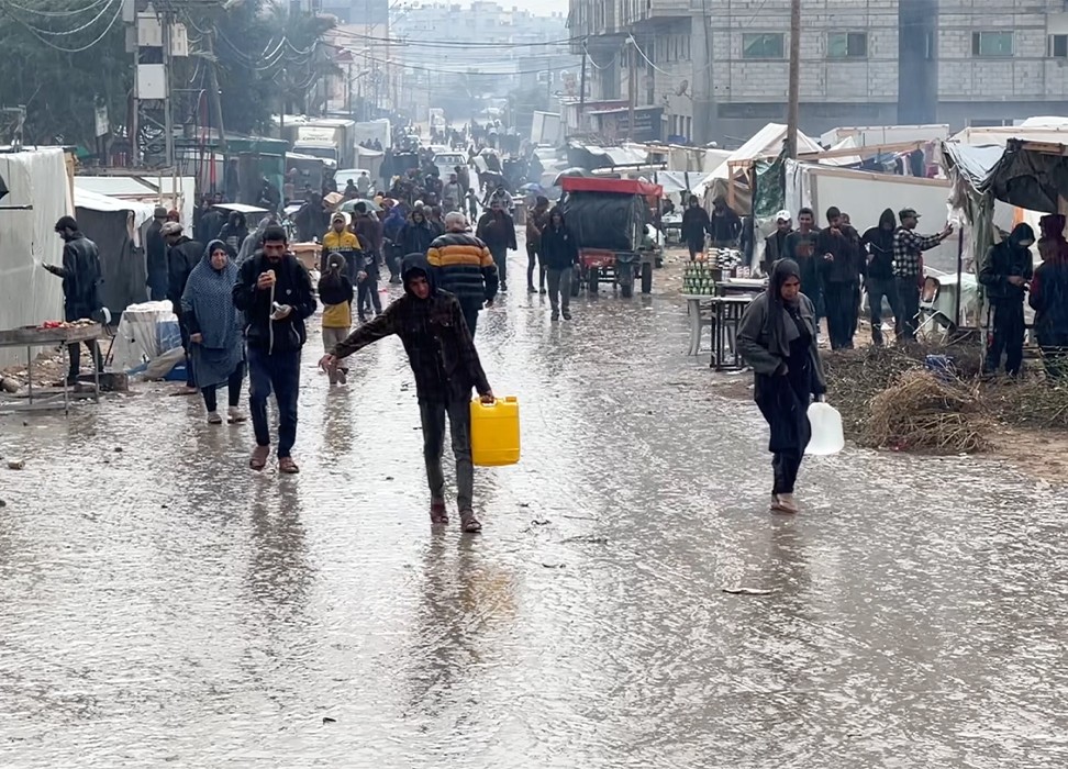 Winter scene in Gaza. © OHCHR