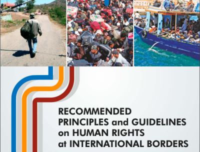 Cover: Recommended principles and guidelines on human rights at international borders (2014)