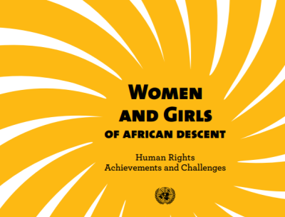 Women and girls of African descent cover