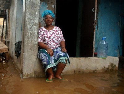 Severe flooding in the Sahel region of Africa © EPA/ALIOU MBAYE