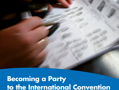 Becoming a Party to the International Convention for the Protection of All Persons From Enforced Disappearance – Practical Guide  cover