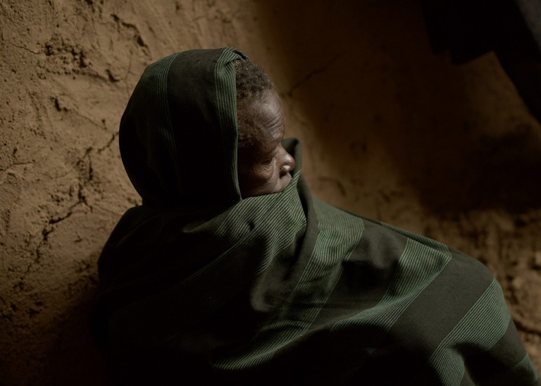 A mother mourns her slain son, in Karamoja, Northern Uganda © OHCHR