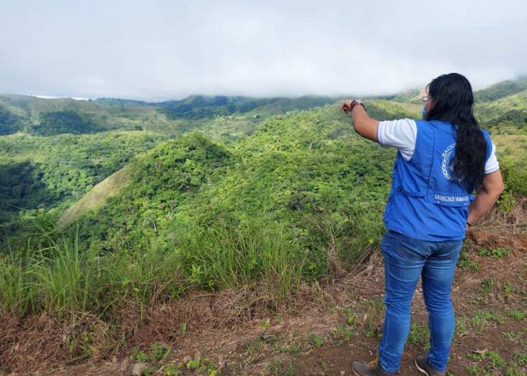 Exploring the indigenous Boruca territory © OHCHR