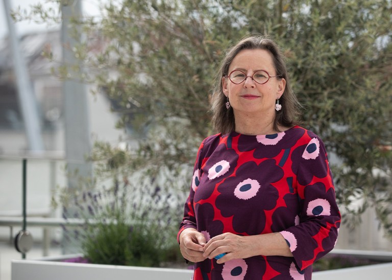 Women’s rights activist Rosa Logar in Vienna, Austria © Vincent Tremeau/OHCHR